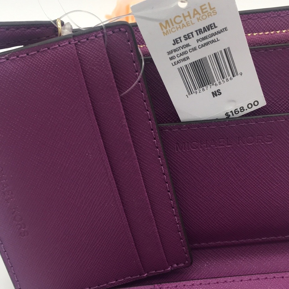 Michael Kors Jet Set Travel MD Card CSE Carryall - Picture 4 of 8